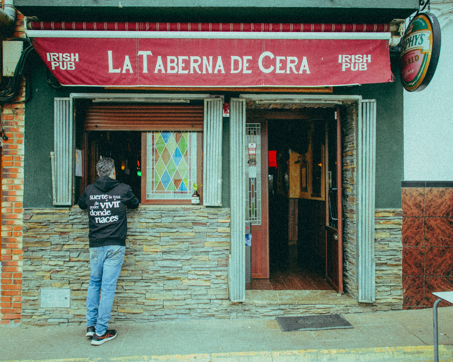 Sudadera "Suerte la tuya"