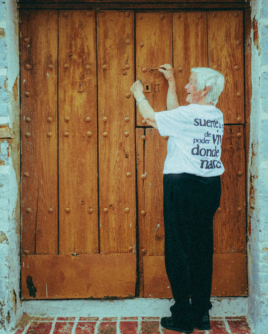 Camiseta "Suerte la tuya"