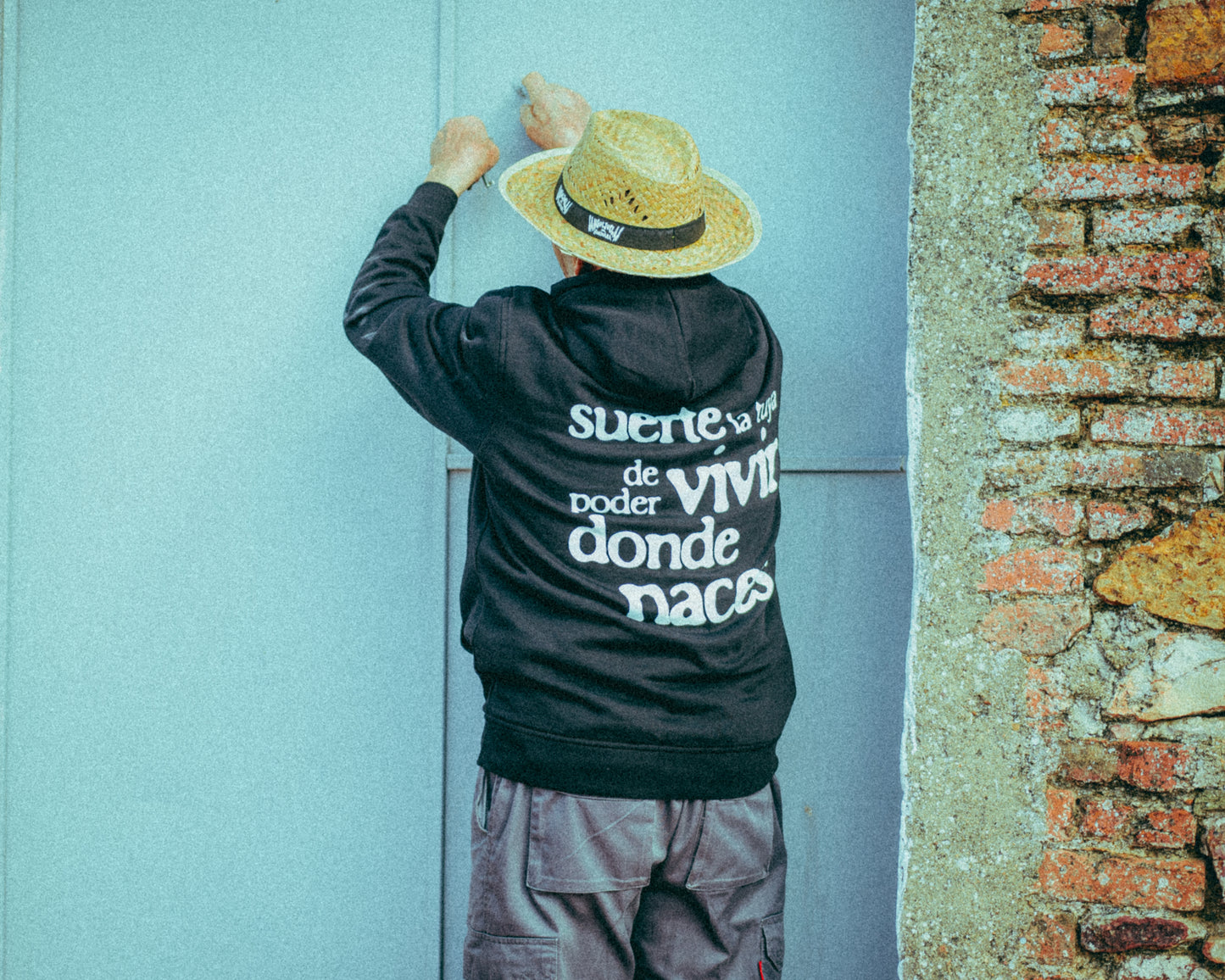 Sudadera "Suerte la tuya"